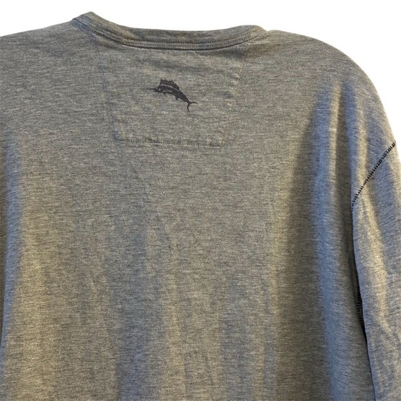 Baltimore Ravens Tommy Bahama Sport Lei Pass Long Sleeve T-Shirt Gray medium - Picture 7 of 10